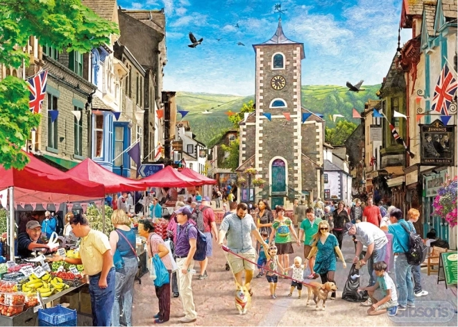 Puzzle GIBSONS - Keswick, 1000 darabos