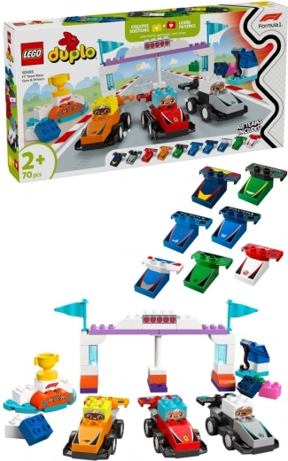 LEGO® DUPLO® 10445 F1 csapat versenyautók és pilóták