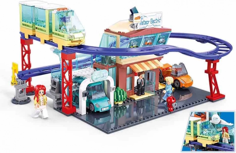 Sluban Metropolis elektromos járművek üzlete