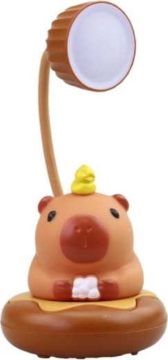 Aranyos kapibara dizájn dekorációnak és fénynek