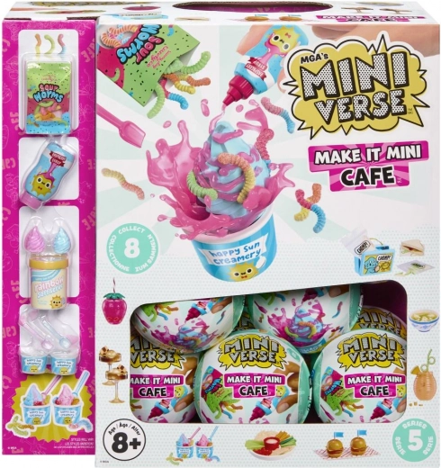 Miniverse Make It Mini Foods: kávézó, 5. széria (A hullám) – gyűjthető miniatúrák