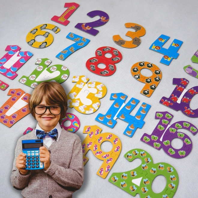 Puzzle a legkisebbeknek - Számok