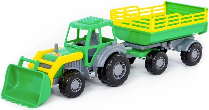 Majster traktor rakodóval