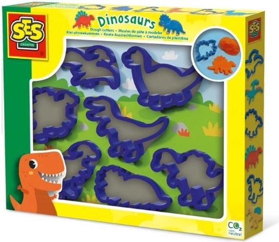 SES dinoszaurusz tésztaszaggatók gyurmához és tésztához