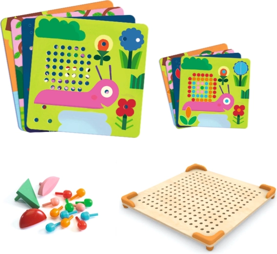 Masszív fa tábla védő sarkokkal