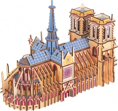 Fa 3D puzzle Notre-Dame katedrális