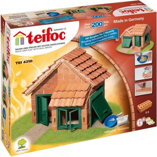 Albert Házikó Építőkészlet a Teifoc-tól