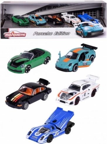 PORSCHE autómodellek szett – 5 darab
