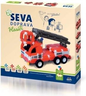 Seva Közlekedés – tűzoltók, készlet 545 darabbal