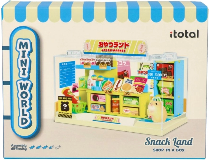 I-Total Mini World japán piac – DIY makett