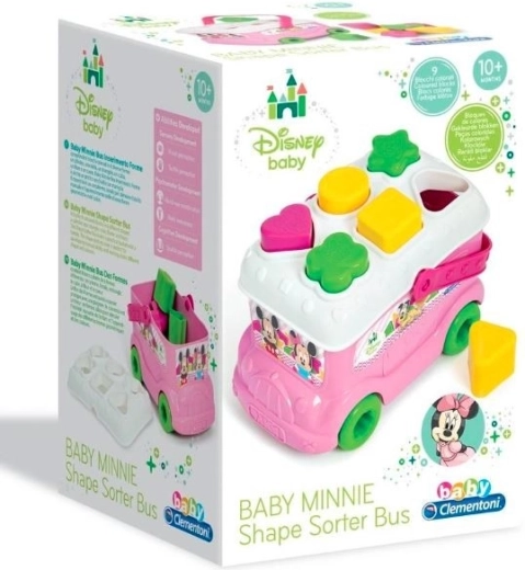 Clementoni Baby Disney Minnie formabedobó busz