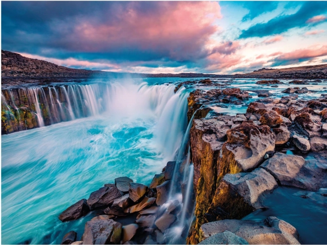 Selfoss-vízesés puzzle, 2000 darab