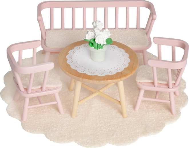 Lundby étkezőgarnitúra babaházhoz