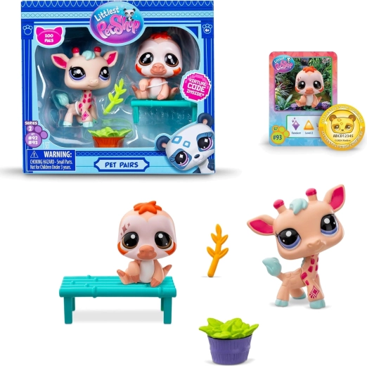 Hasbro Littlest Pet Shop Pet Zoo állatkert készlet figurákkal és kiegészítőkkel