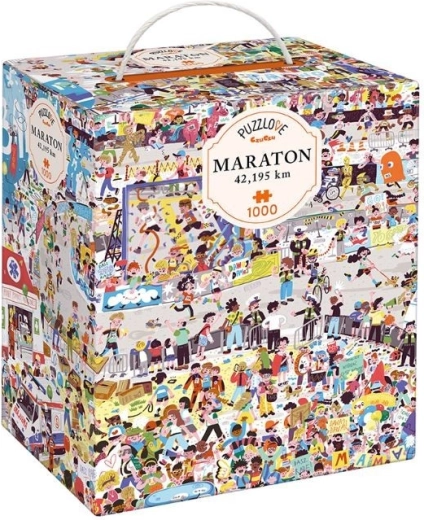 Puzzlove Maraton 42,195 km – 1000 darabos kirakó