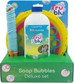 fru blu deluxe óriás buborékfújó készlet 0,4 l utántöltővel