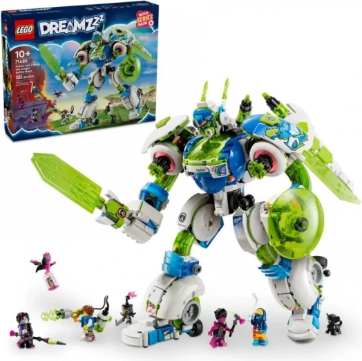 LEGO DREAMZzz Mateo és Z-Blob mech lovag 3 az 1-ben építőkészlet 10+ éveseknek