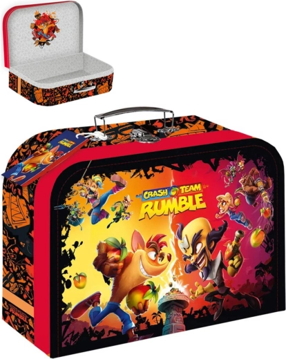 Gyermek iskolai bőrönd Crash Team Rumble 35 × 25 cm - 1 db