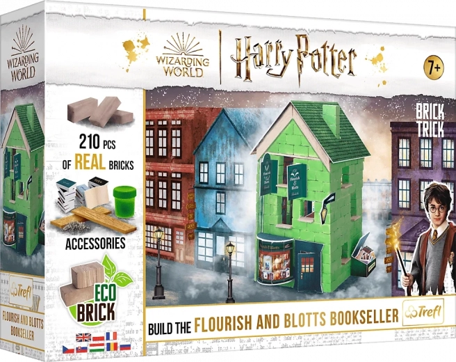 BRICK TRICK HARRY POTTER építőkészlet – Bagolykönyvesbolt, 210 darab