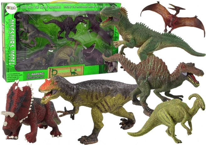 Dinoszaurusz készlet - 6 db nagy figura
