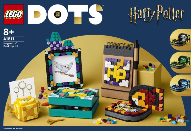 LEGO DOTS asztali kiegészítők – HARRY POTTER Roxfort (41811)