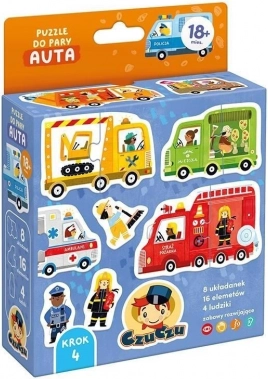 Párosító puzzle – autók