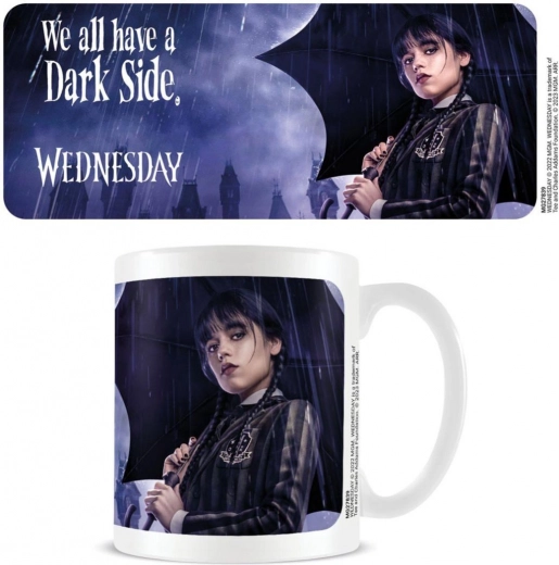Wednesday Dark Side kerámia bögre 315 ml
