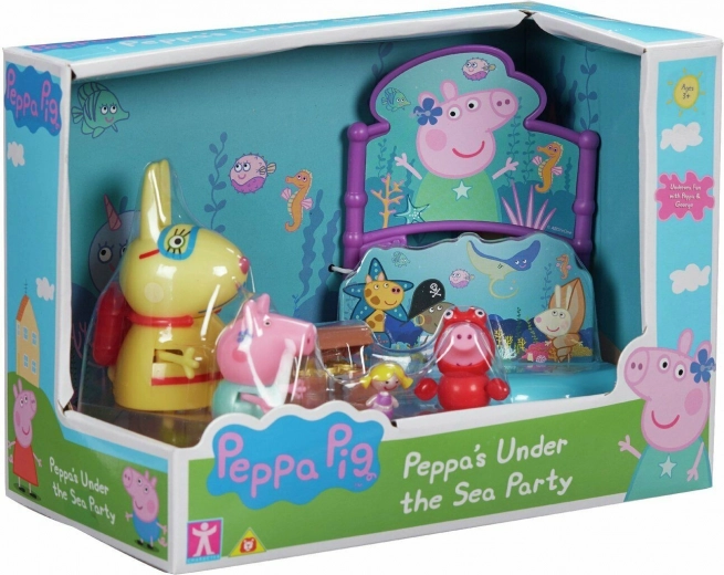 Peppa malac – Víz alatti világ készlet: 3 figura és kiegészítők