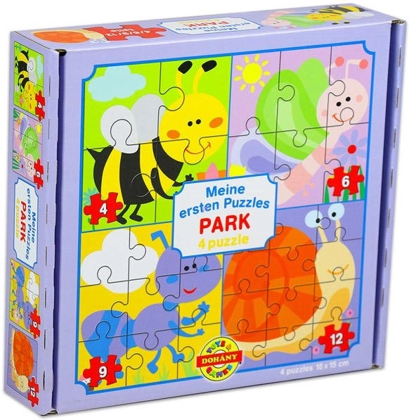 Puzzle Közlekedési eszközök 4 az 1-ben Dohánytól