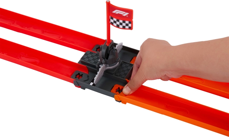 Célmodul kockás zászlóval