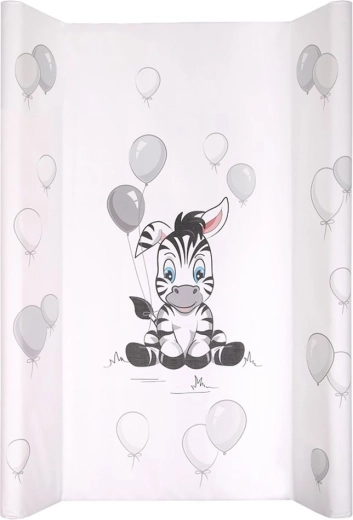 NEW BABY Zebra fehér pelenkázó feltét 50 × 80 cm