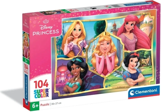 Clementoni Disney Hercegnők puzzle 104 darab