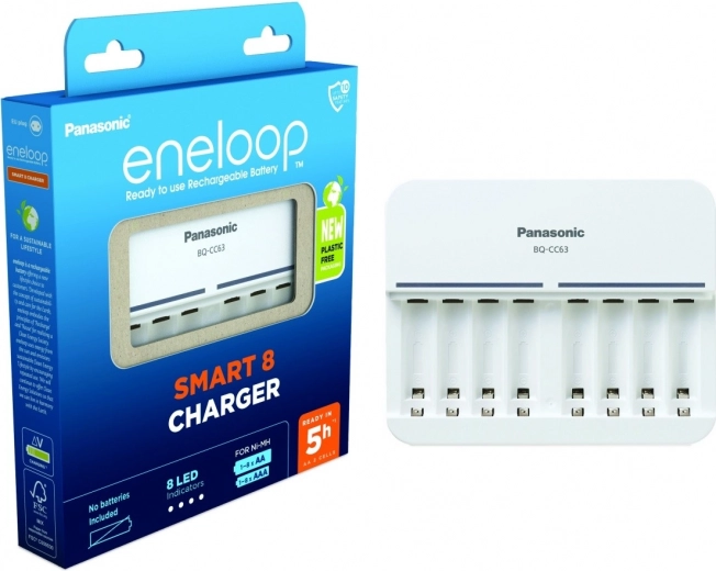Eneloop töltő elemek nélkül 8 db részére