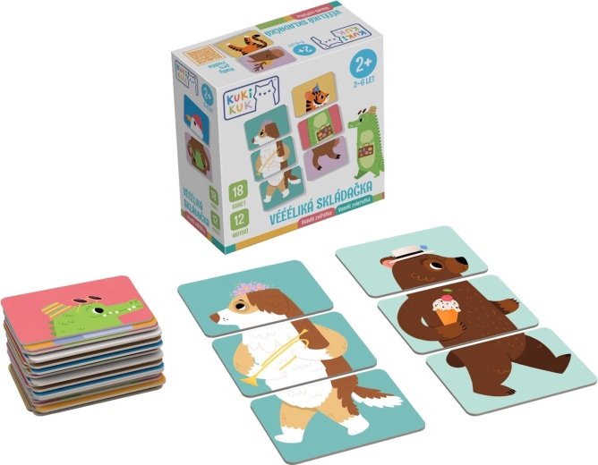 Véééliká kirakó Vidám állatkák KukiKuk