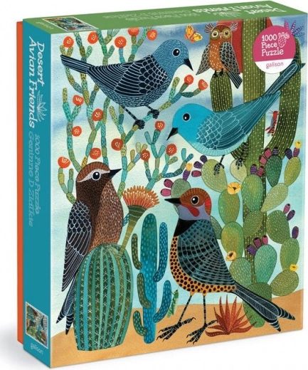 Galison puzzle Sivatagi madárbarátok 1000 darab