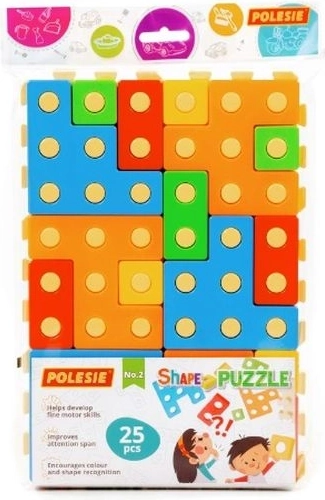 Oktató puzzle – Rakd össze a puzzlet 2. sz. (25 darabos) tasakban