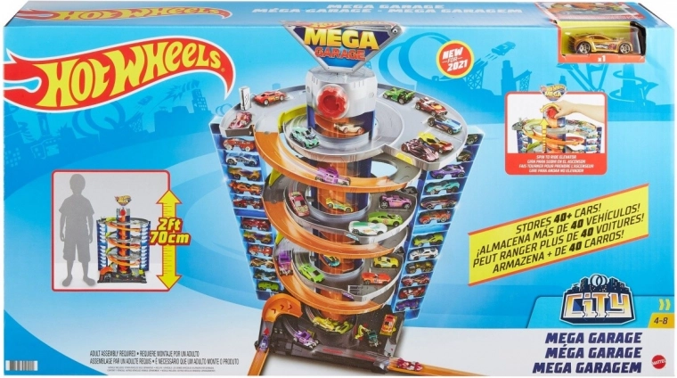 Hot Wheels City csavart megagarázs