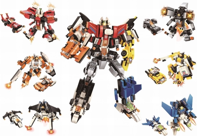 Qman Csillagmag Őrség - robotos jármű építőkészlet