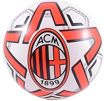 Brother A.C. Milan 23 cm-es tanúsított piros-fehér futballlabda