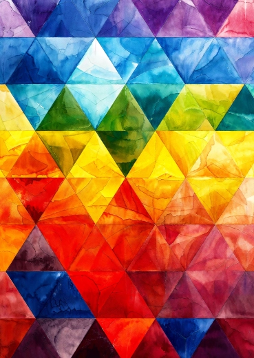 Enjoy Puzzle Háromszög harmónia 1000 darabos