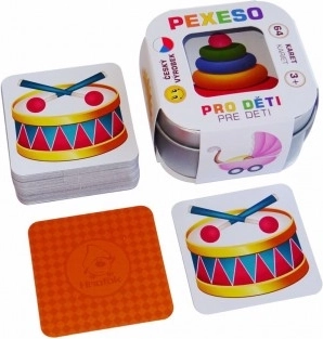Pexeso Gyerekeknek Fémdobozban