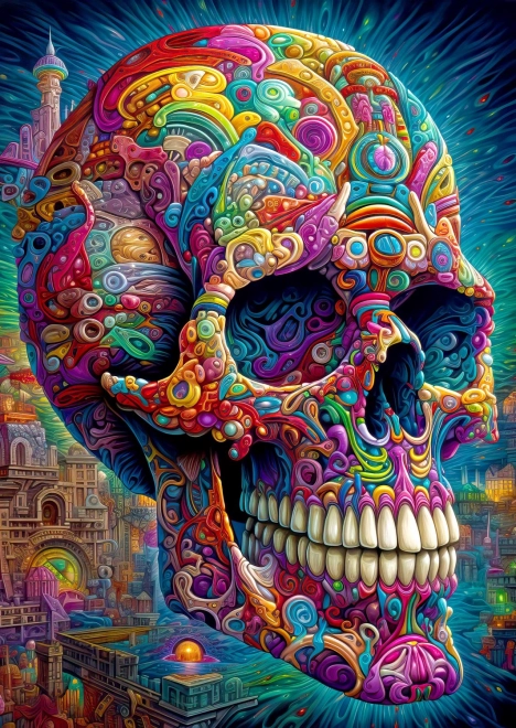 Enjoy Puzzle - Koponya 1000 darabos