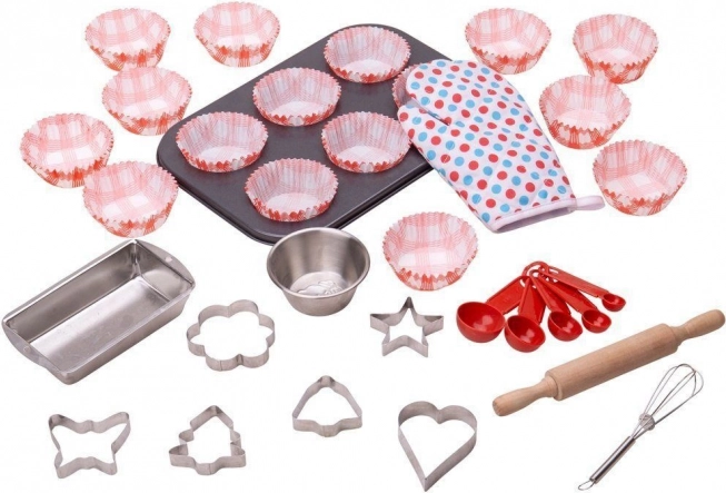 Sütőkészlet gyerekeknek Bigjigs Toys