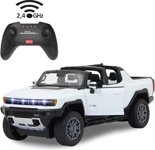 JAMARA GMC Hummer EV RC autó 1:16 méretarányban, fehér