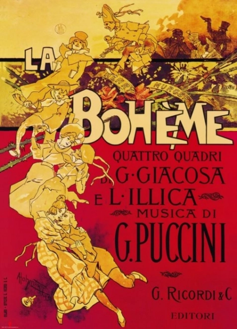 Eurographics La Bohème puzzle, 1000 darab