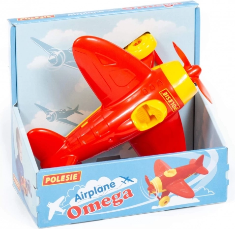 Műanyag Omega repülő gyerekeknek Polesie – Piros