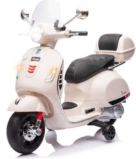 Elektromos gyerekroller Milly Mally Vespa GTS Super fehér