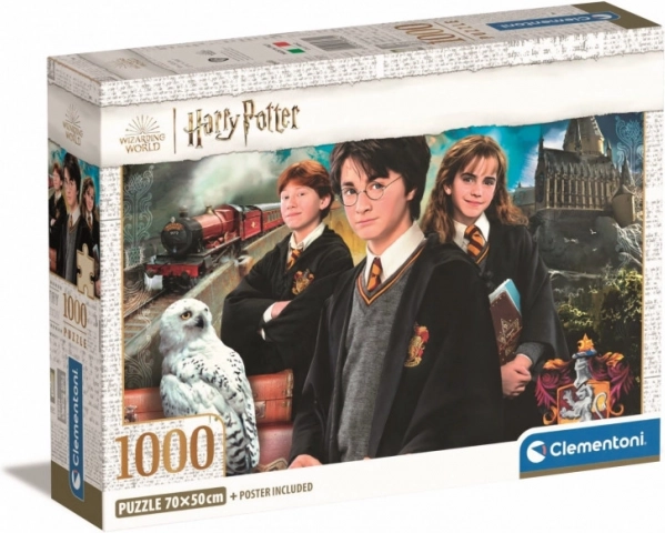 1000 darabos Harry Potter puzzle a Clementoni-tól