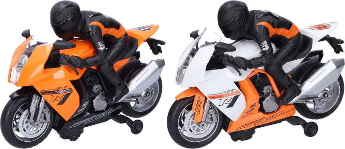 Versenymotor pilótával, 28 cm, fénnyel és hanggal