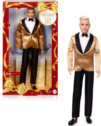 Gyűjtői baba BARBIE Ken Holiday 2025
